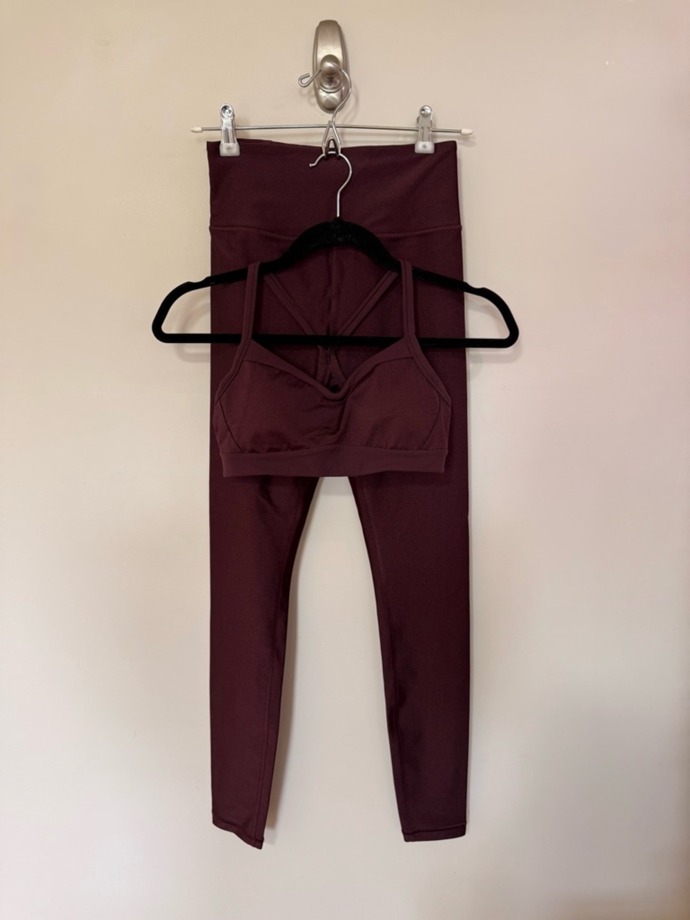 Athleta Vital Sheen Matching Set — Bra & Elation Ultra High Rise Legging